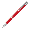 Semi gel pen soft touch DUNMORE, red