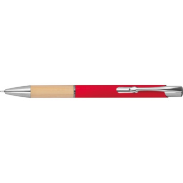 Logo trade promotional product photo of: Recycled ballpoint pen Naples