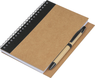 Logo trade advertising product photo of: Spiral notebook Ravenna