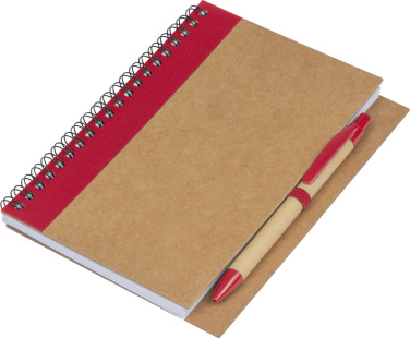 Logo trade corporate gift photo of: Spiral notebook Ravenna