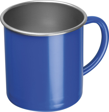 Logo trade business gift photo of: Steel cup Trezzo