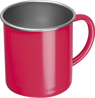 Logotrade promotional product image of: Steel cup Trezzo