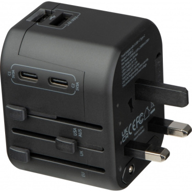 Logotrade promotional products photo of: Travel Adapter Maracena