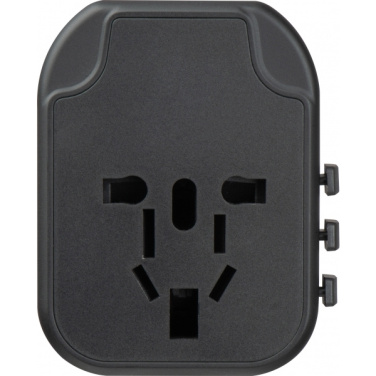 Logo trade promotional giveaways image of: Travel Adapter Maracena