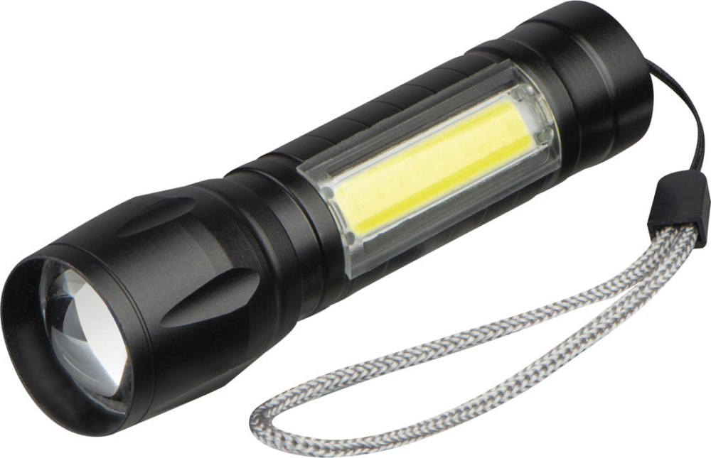 Logo trade promotional product photo of: Rechargeable flashlight Tokyo