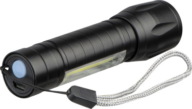 Logo trade business gift photo of: Rechargeable flashlight Tokyo