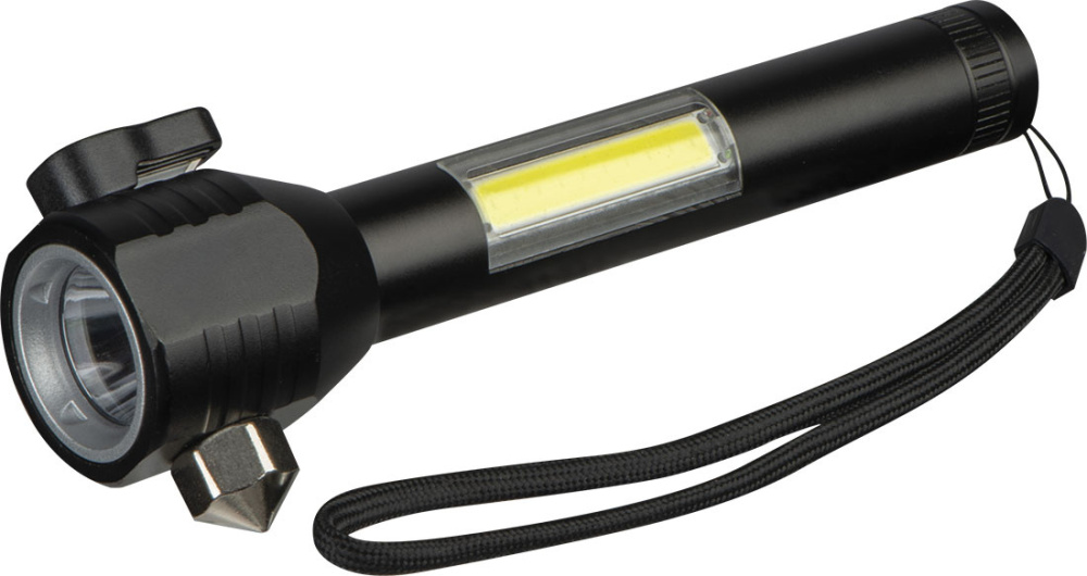 Logo trade promotional giveaway photo of: Rechargeable flashlight Trent