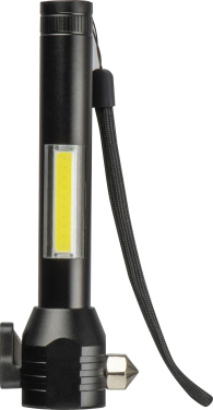 Logo trade promotional merchandise image of: Rechargeable flashlight Trent