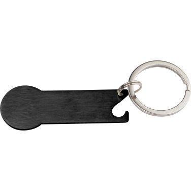 Logotrade promotional giveaways photo of: Keyring with shopping cart chip STICKIT