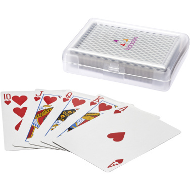 Logotrade advertising product picture of: Reno playing cards set in case