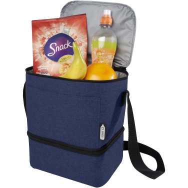 Logo trade promotional gift photo of: Tundra 9-can GRS RPET lunch cooler bag 9L