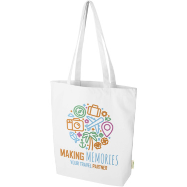 Logo trade promotional merchandise image of: Orissa 270 g/m² organic tote bag 10L