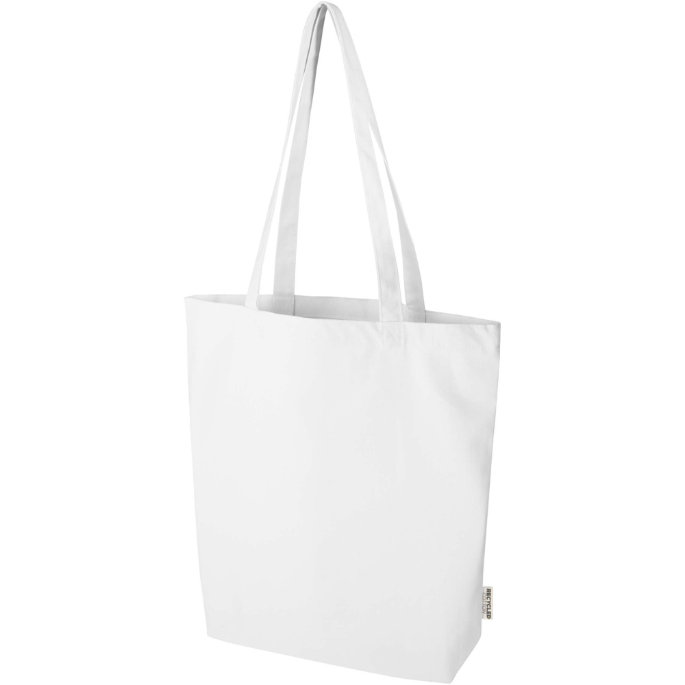 Logo trade promotional products picture of: Florida 270 g/m² GRS recycled tote bag 10L