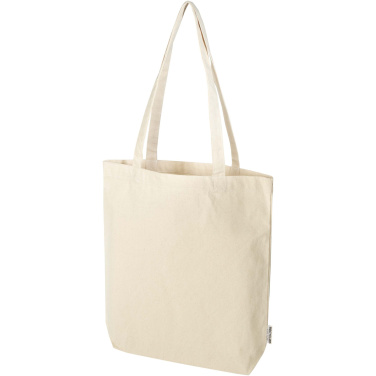 Logo trade promotional products picture of: Florida 270 g/m² GRS recycled tote bag 10L