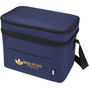 Logo trade promotional product photo of: Tundra GRS RPET double compartments cooler bag 13L