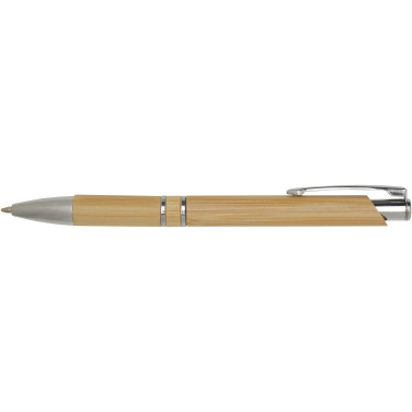 Logotrade promotional merchandise photo of: Wicker bamboo ballpoint pen