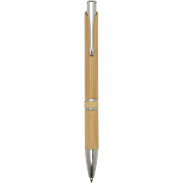 Logotrade corporate gifts photo of: Wicker bamboo ballpoint pen