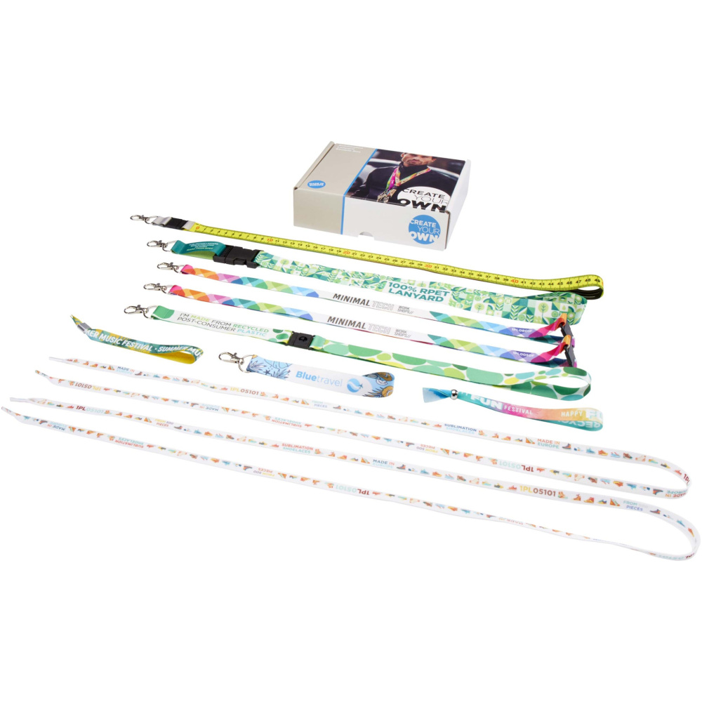 Logotrade advertising product image of: Sublimation lanyards sample box