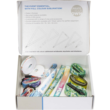 Logotrade promotional product image of: Sublimation lanyards sample box