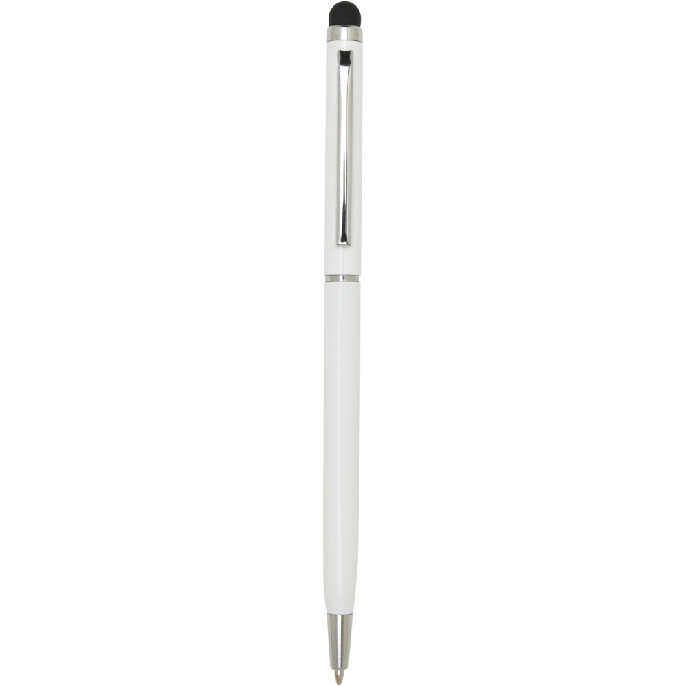 Logo trade corporate gifts picture of: Ore aluminium ballpoint pen with stylus