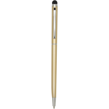 Logo trade promotional gifts image of: Ore aluminium ballpoint pen with stylus