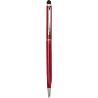 Logotrade promotional product image of: Ore aluminium ballpoint pen with stylus