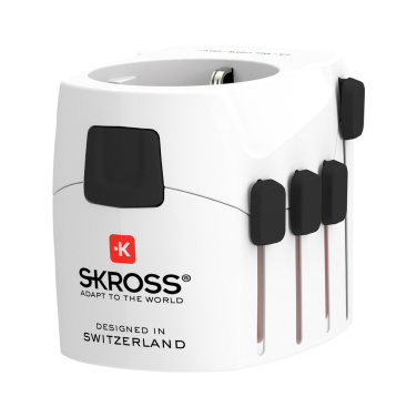 Logotrade promotional merchandise photo of: SKROSS Pro 3-Pole World Travel Adapter