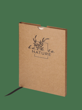 Logo trade business gifts image of: Recycled Tea Notebook 209734000