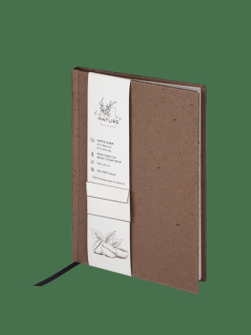 Logo trade promotional items picture of: Recycled Coffee Notebook 209733900