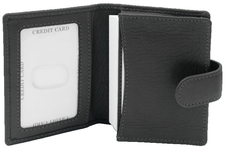 Logo trade promotional gifts image of: Credit and business card holder 96605200