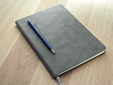 Logo trade promotional product photo of: Magnetic notebook with a pen 124715100