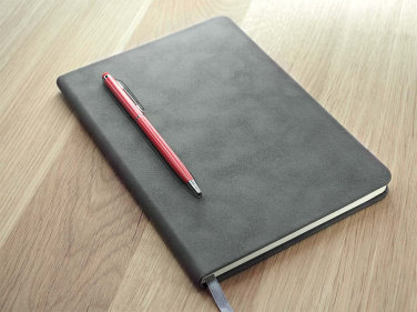 Logo trade promotional product photo of: Magnetic notebook with a pen 124715100