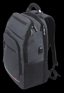 Logo trade business gifts image of: Laptop backpack 123815000