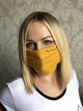 Logotrade promotional merchandise image of: MERCURE cotton face mask 139016500