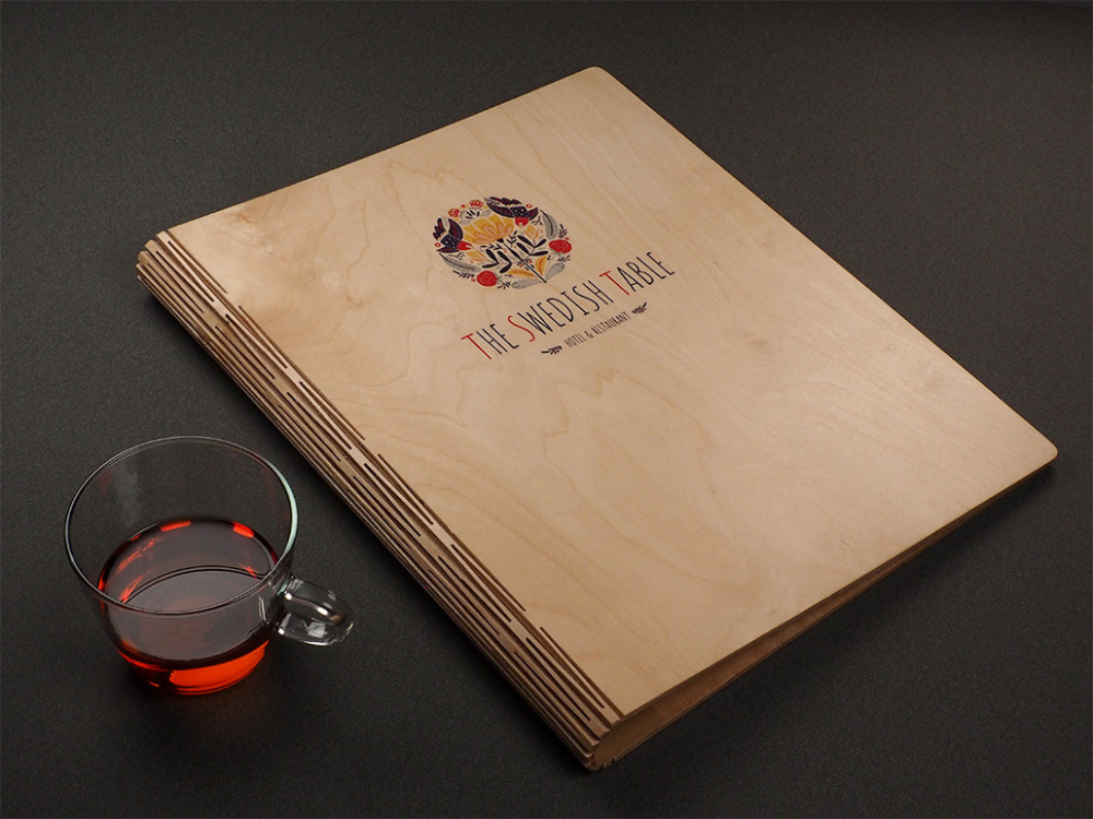 Logo trade promotional items image of: Menu cover 1106121