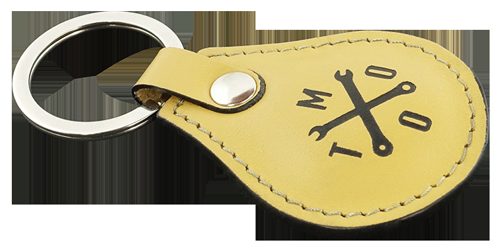 Logo trade promotional merchandise photo of: Keyring 569131