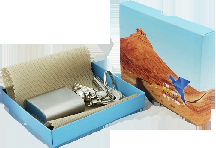 Logo trade promotional merchandise photo of: Box (20x10,5x3,5cm) 984117