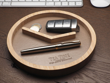 Logo trade promotional giveaways picture of: Wooden organiser 1843292