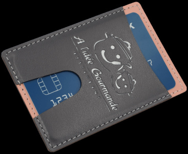 Logo trade promotional gifts image of: Credit card holder 544119