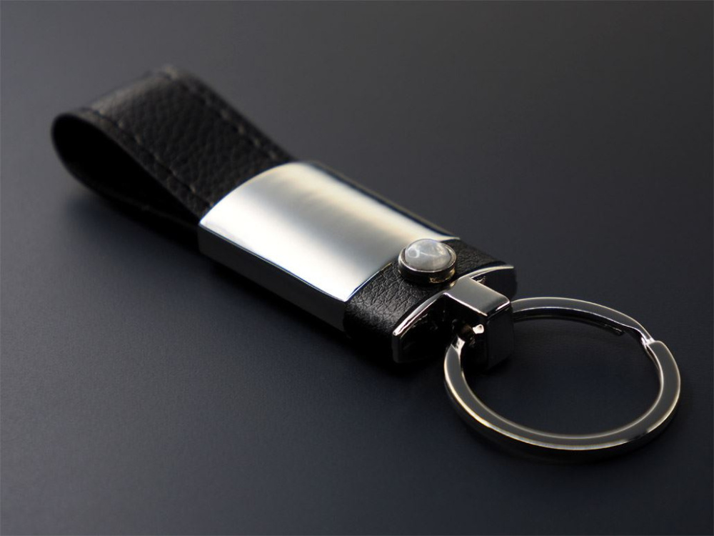 Logotrade corporate gift picture of: Moonstone Keyring 1295095