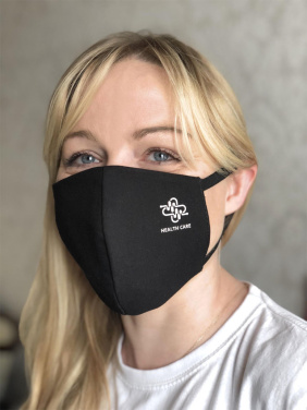 Logotrade advertising product picture of: VENUS PRO cotton face mask with a pocket an HEPA filter 1378165