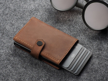 Logo trade business gift photo of: RFID wallet - Hunter Leather 2109284