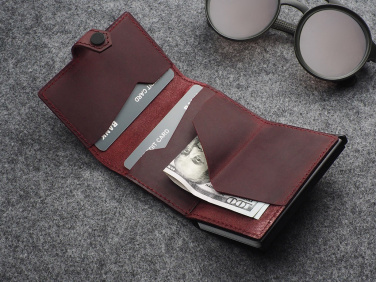 Logotrade corporate gift image of: RFID wallet - Hunter Leather 2109284