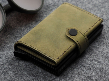 Logotrade promotional gift image of: RFID wallet - Hunter Leather 2109284