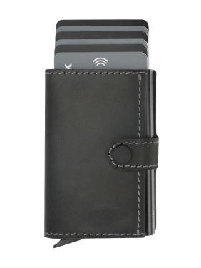 Logo trade corporate gift photo of: RFID wallet - Hunter Leather 2109284