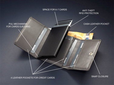 Logo trade promotional gift photo of: RFID wallet 1282131