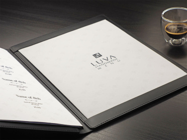 Logo trade promotional giveaways image of: Menu cover Fine Dining Pro 1220094