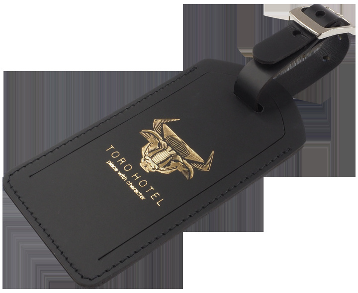 Logo trade promotional merchandise picture of: Luggage tag 1155094