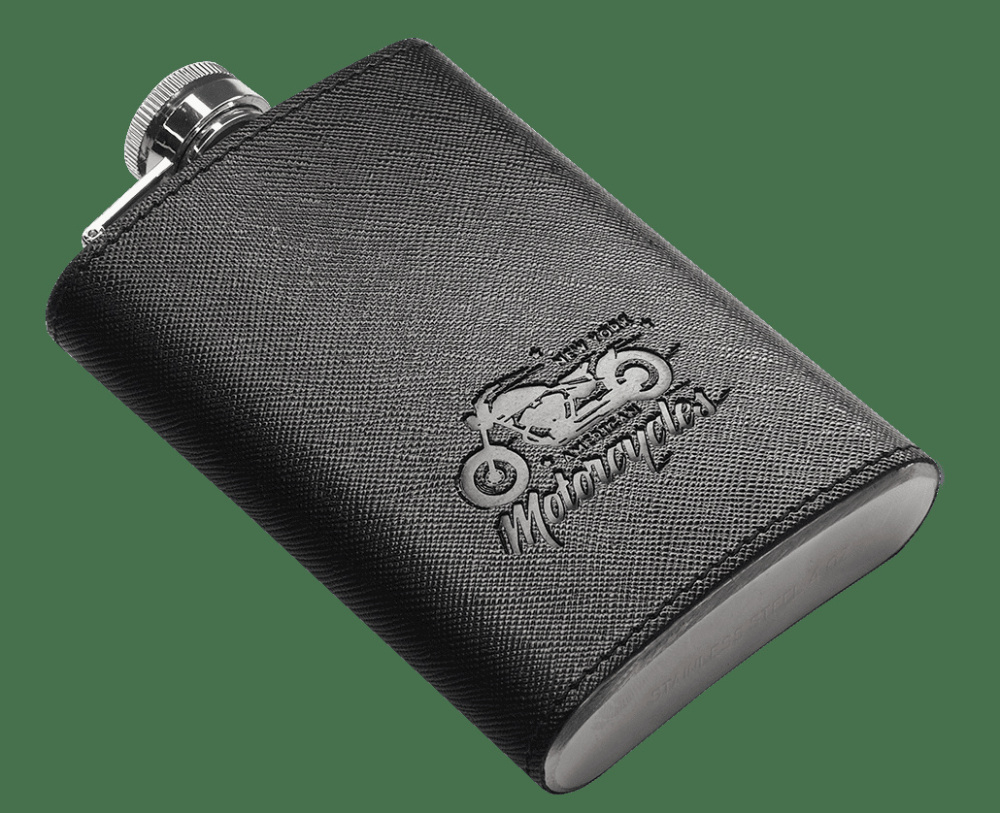 Logo trade promotional merchandise photo of: Hip flask 426113