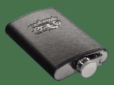 Logo trade promotional products image of: Hip flask 426113